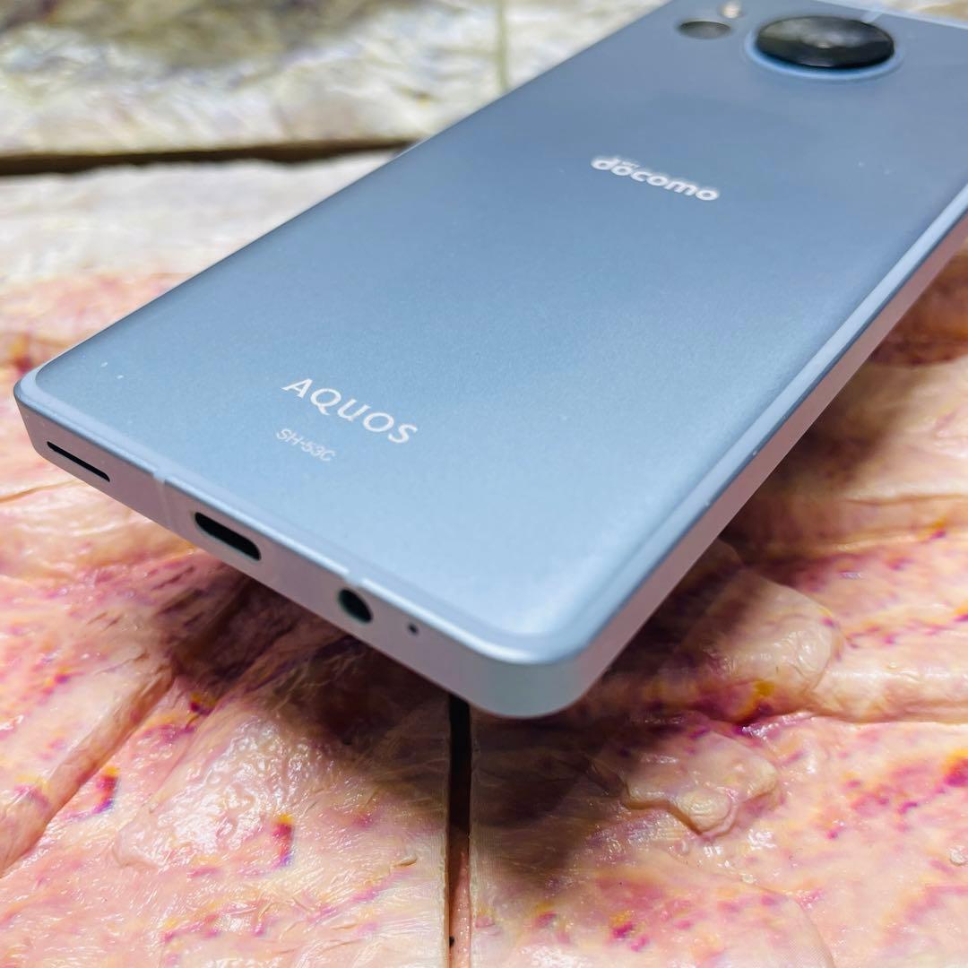 SIMフリー AQUOS sense7 128GB ブルー 電池良好