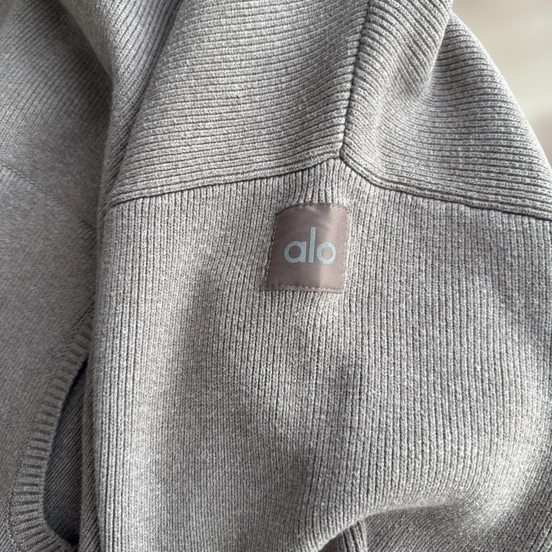 alo Scholar Hooded Sweater マッシュルーム S