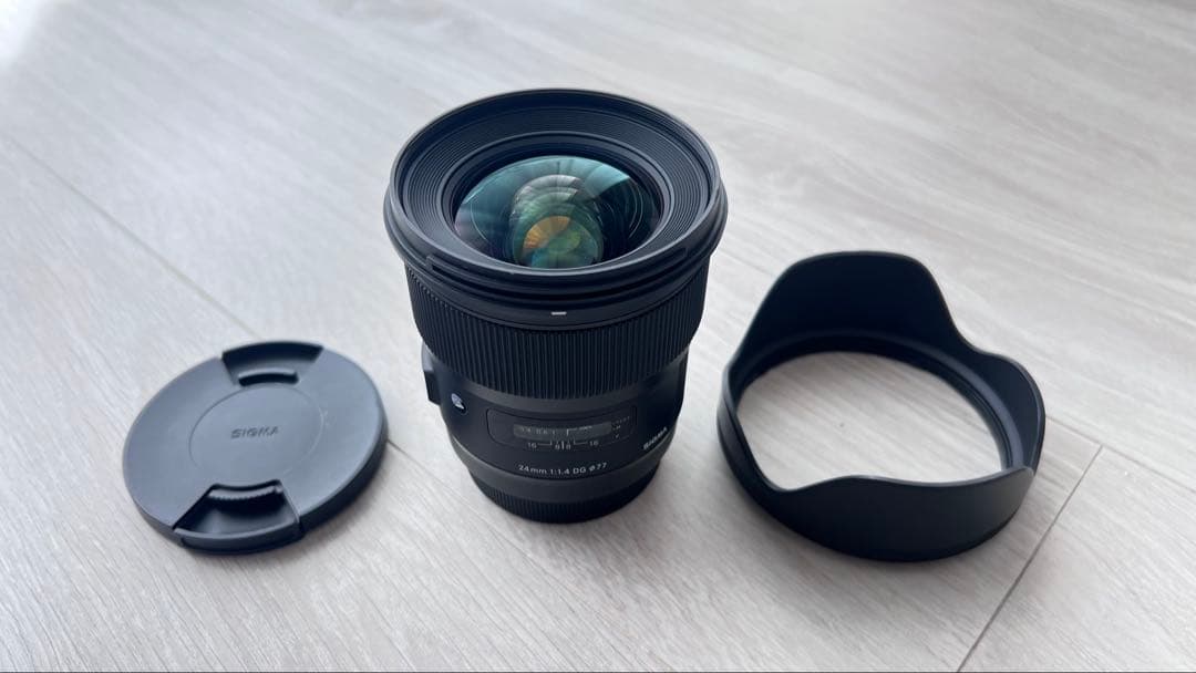 シグマ　24mm f1.4 ART キヤノンEFマウント用