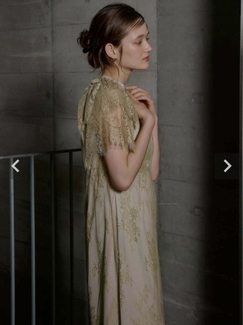 こじこじ 新品　リルアー　Lace layered scallop