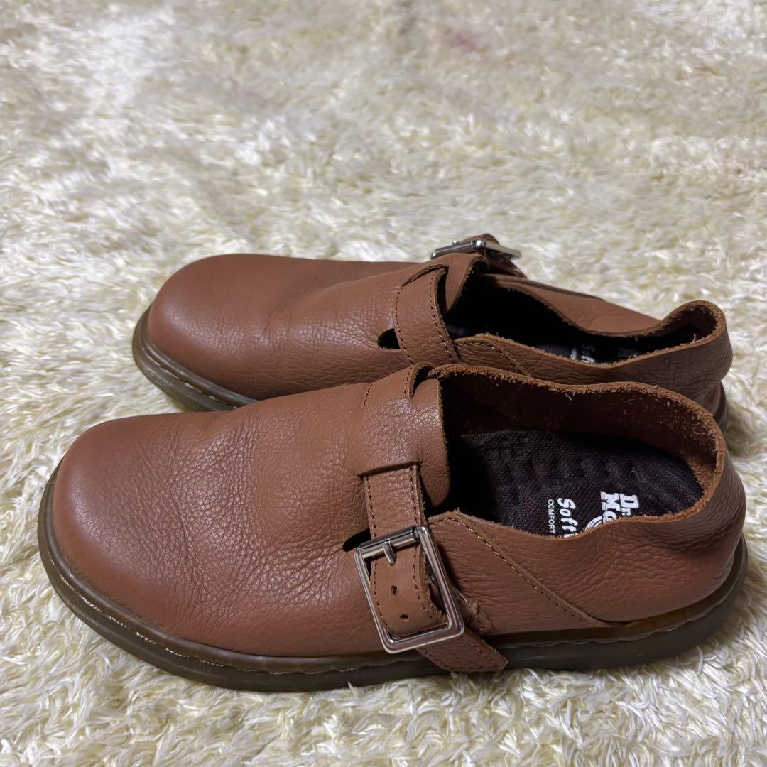 美品　ドクターマーチン ローファーパトリシア　 UK3 ブラウン　22.5