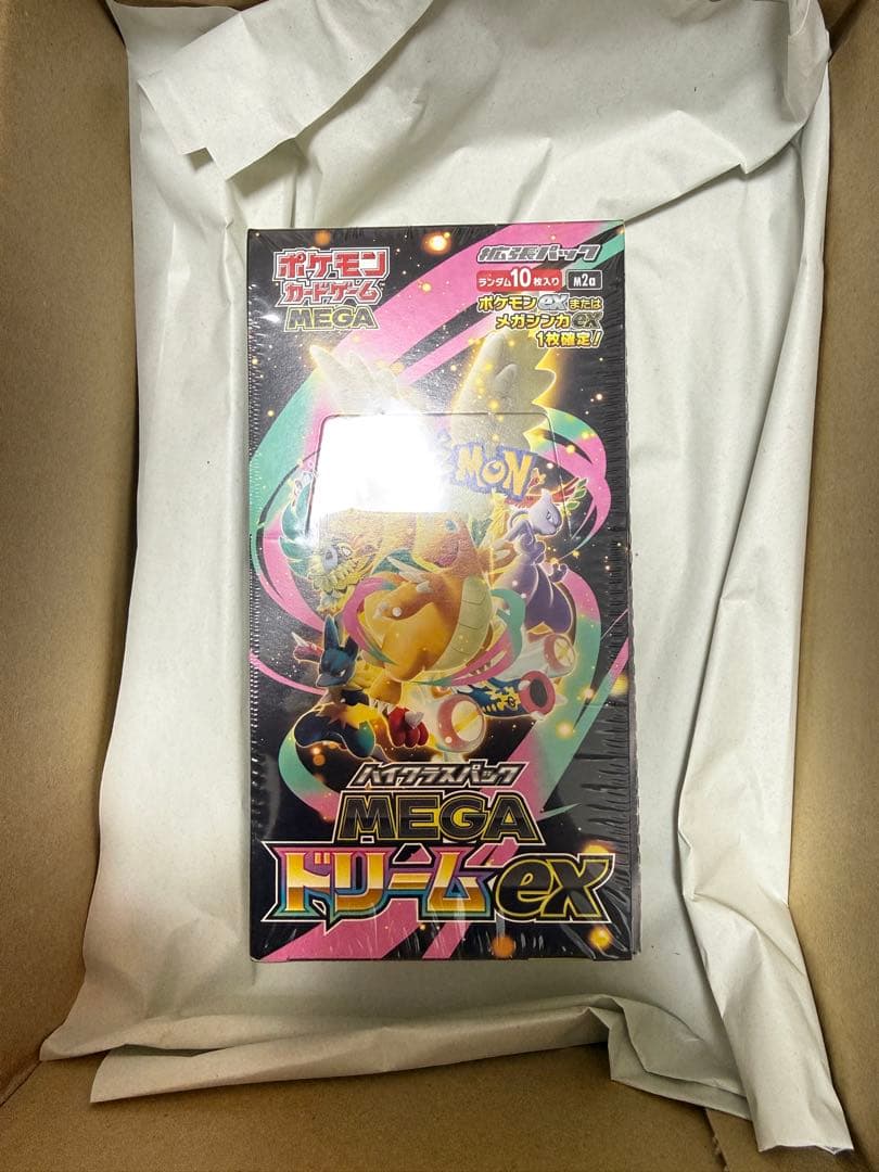 ポケモンカードゲーム MEGAドリームEX シュリンク付きBOX