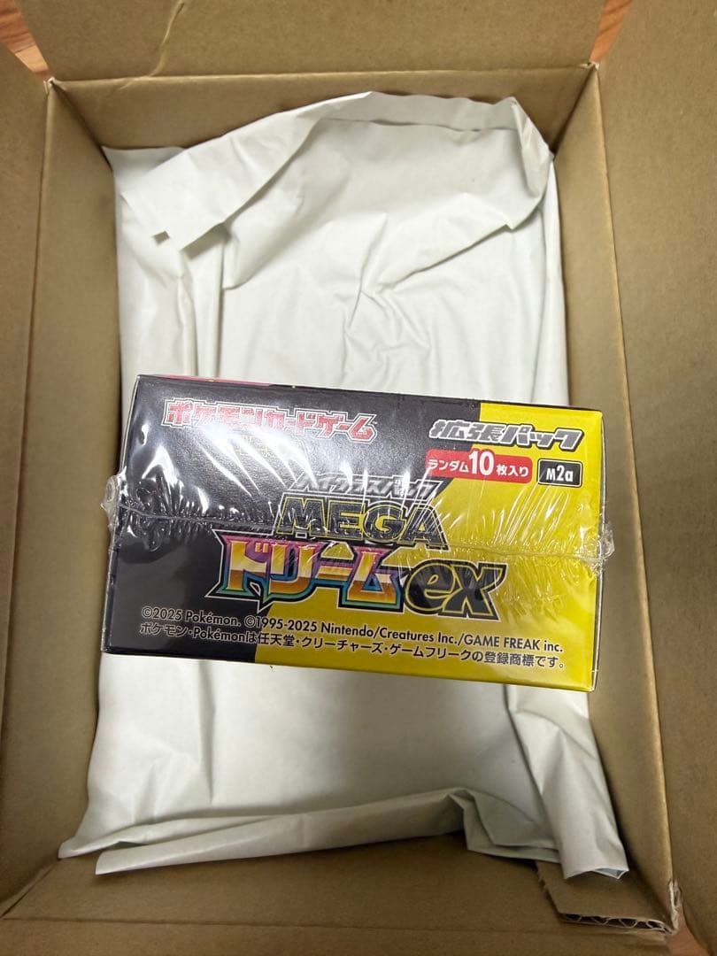 ポケモンカードゲーム MEGAドリームEX シュリンク付きBOX