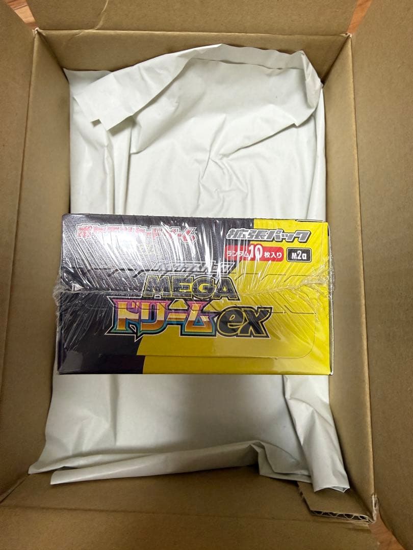 ポケモンカードゲーム MEGAドリームEX シュリンク付きBOX