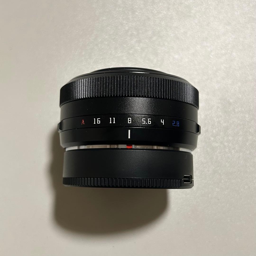 【美品】TTArtisan AF 27mm F2.8 Xマウント 箱あり