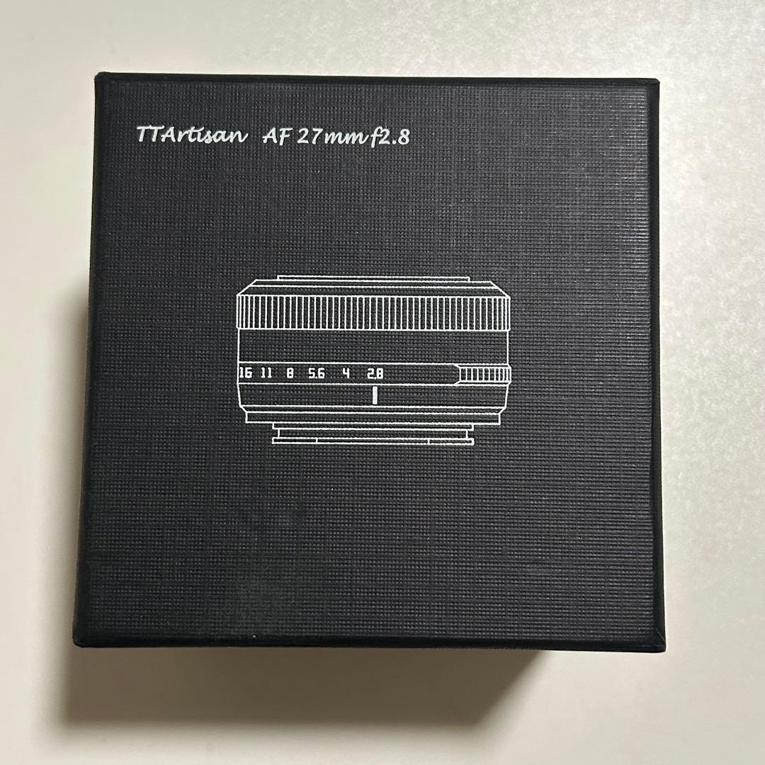 【美品】TTArtisan AF 27mm F2.8 Xマウント 箱あり