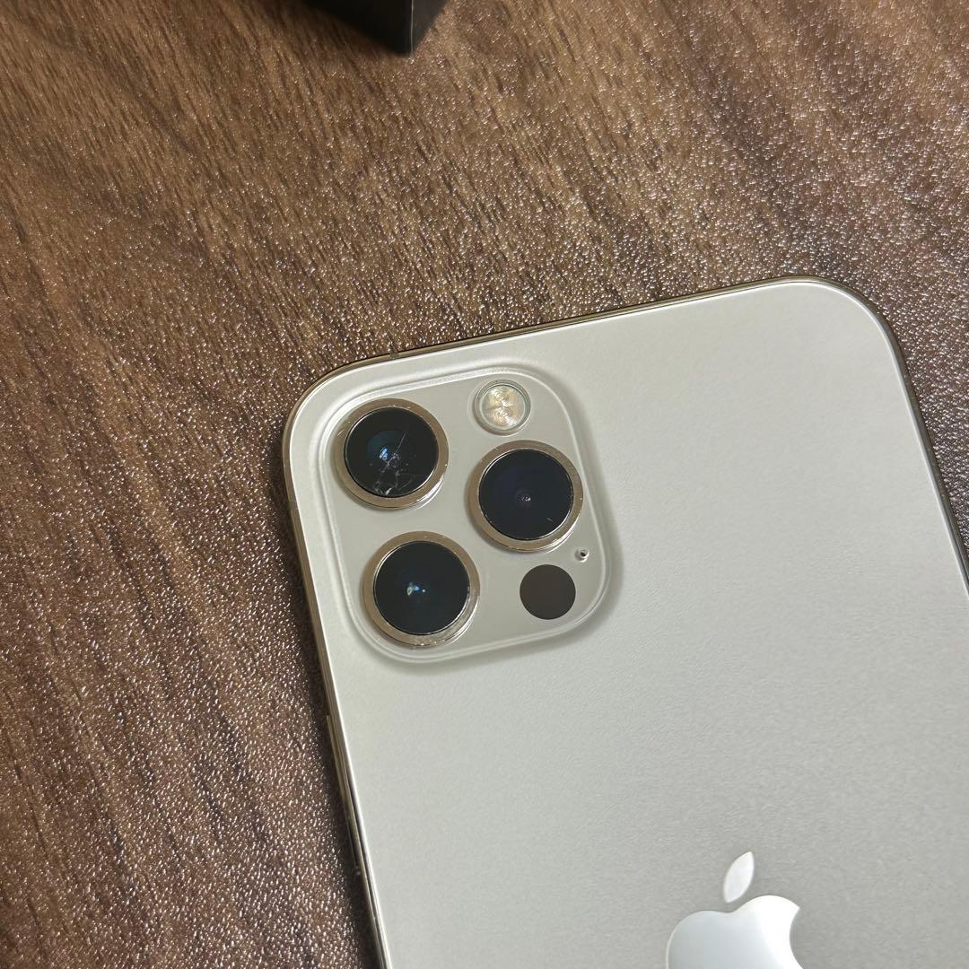 iPhone 12proゴールド本体　箱、Lightningケーブル付き