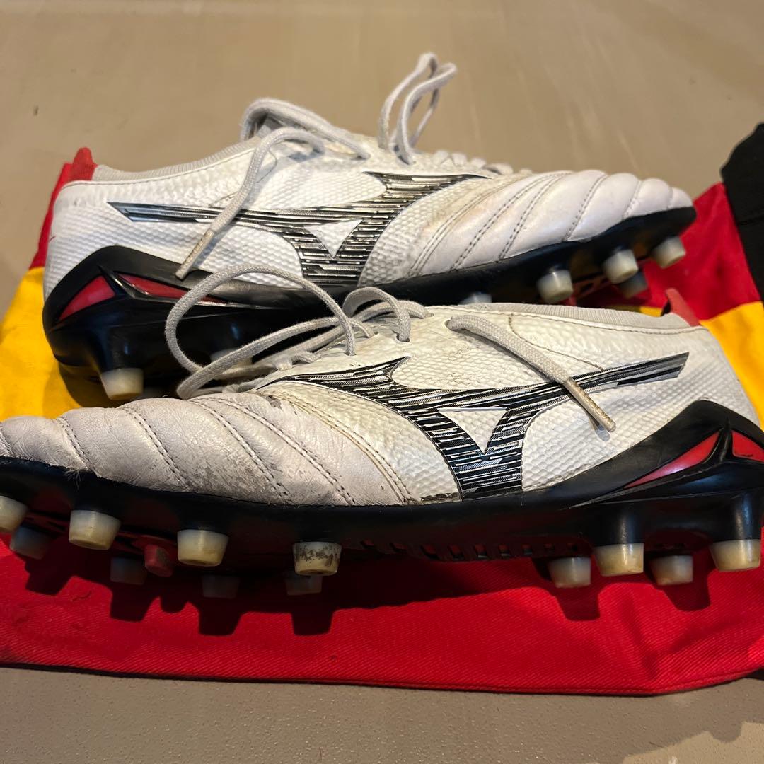 Mizuno モレリアネオ4βサッカーシューズ スパイク ホワイト