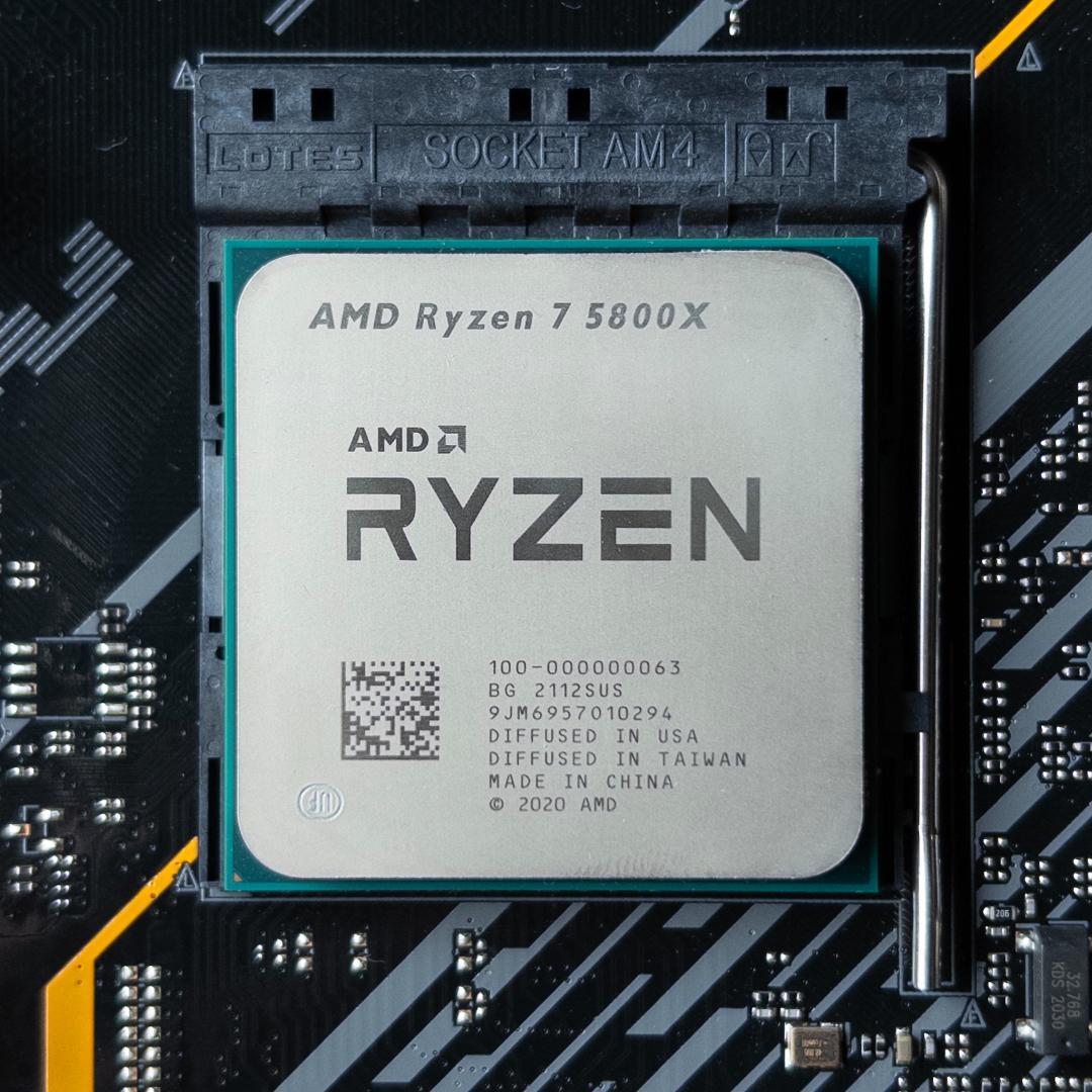 CPU ADM Ryzen7 5800X X570-PLUS DDR4 64GB
