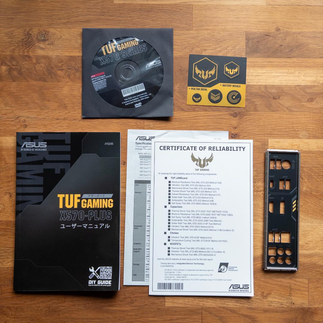 CPU ADM Ryzen7 5800X X570-PLUS DDR4 64GB