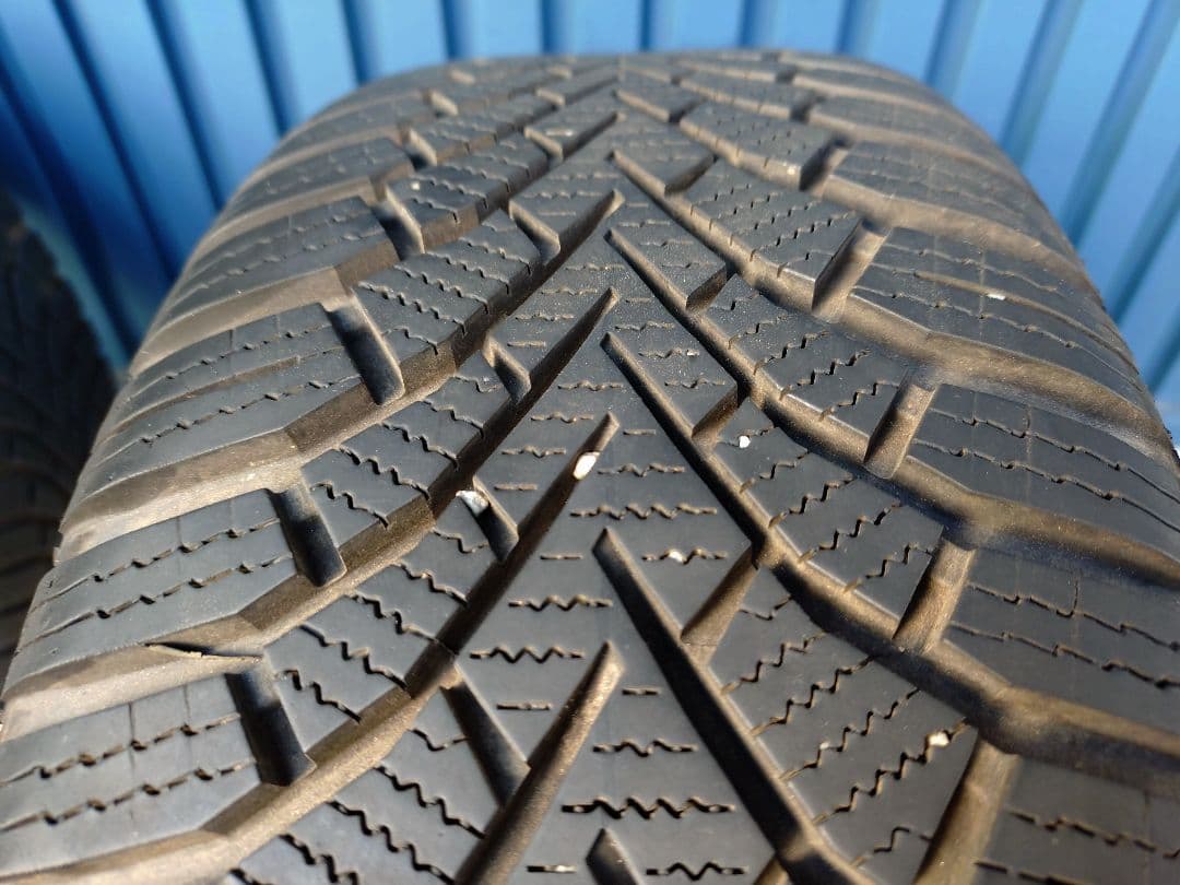 美品ホイール バリ山 スタッドレス 175/55R15 2022年製 2本分①