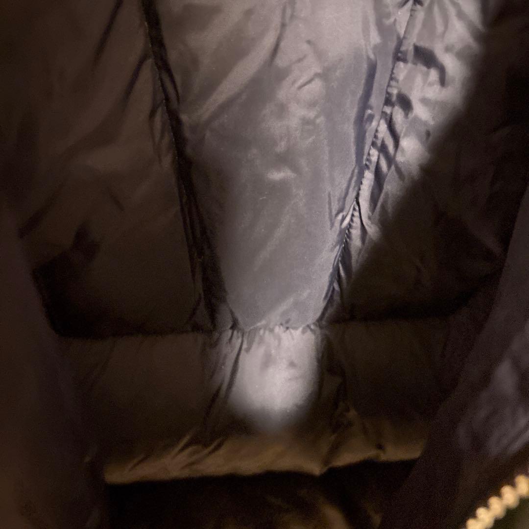 【美品】MILLET ミレー フードダウン メンズM ダークグリーン