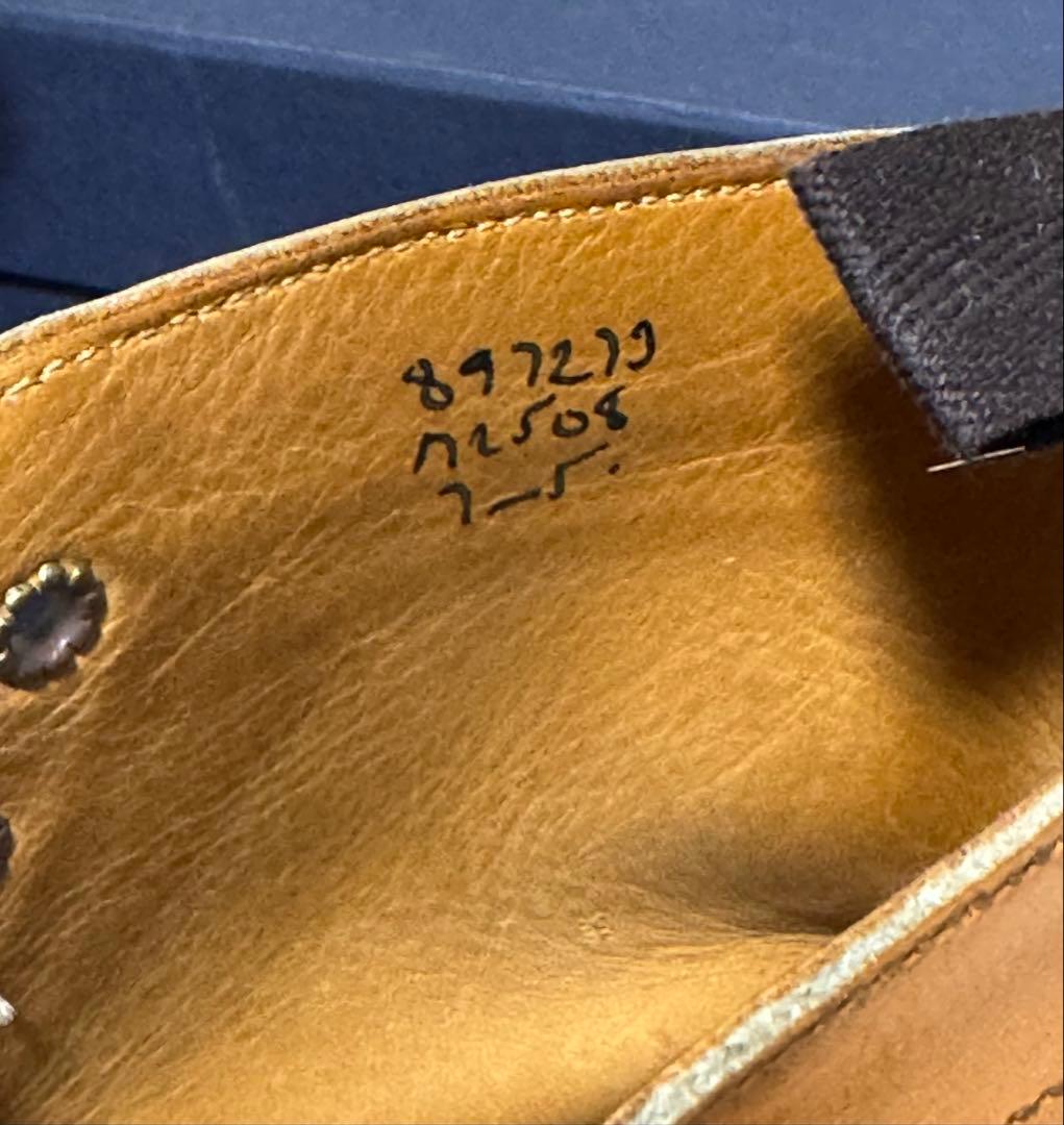 ◆イギリス製【25.5cm】Tricker's◆美品『MOLTON・ブーツ』◆