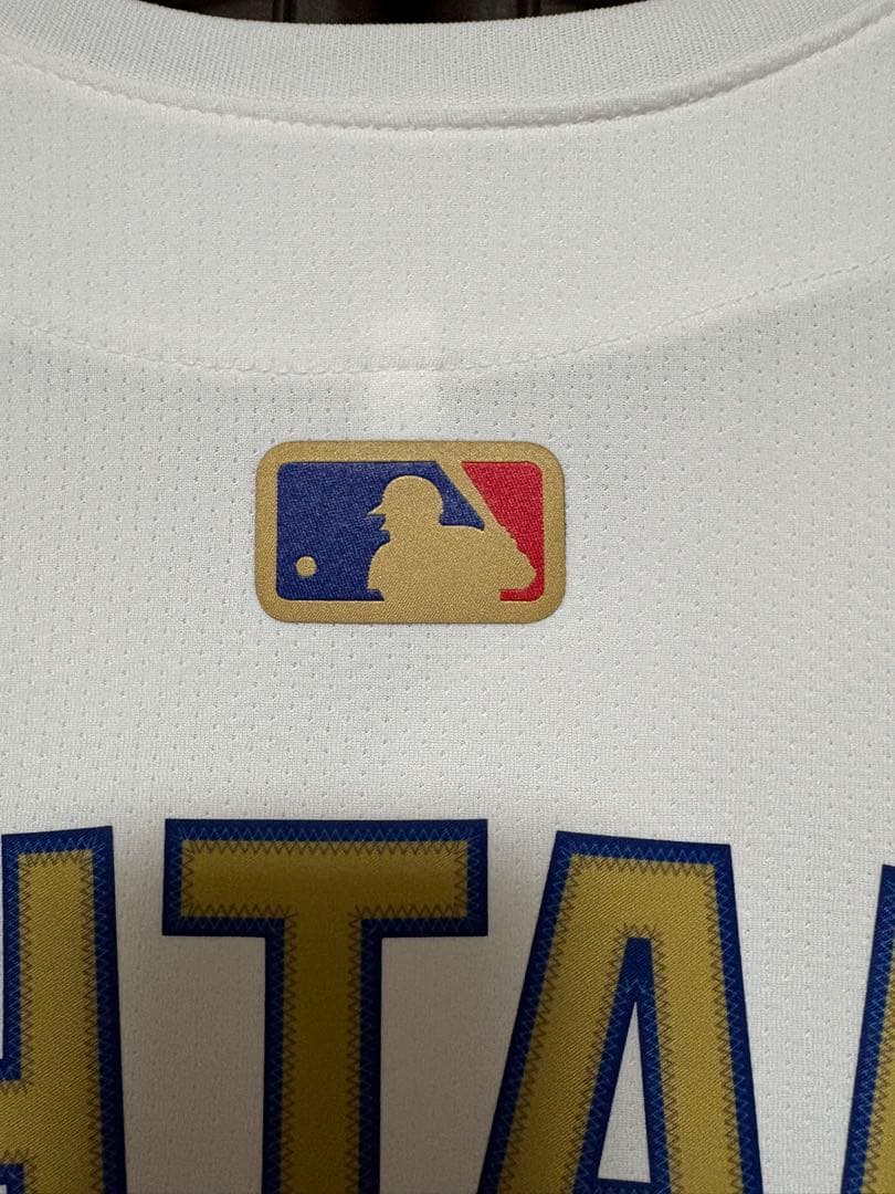 ドジャース Dodgers WS2024優勝記念 ゴールドユニフォーム 限定 L