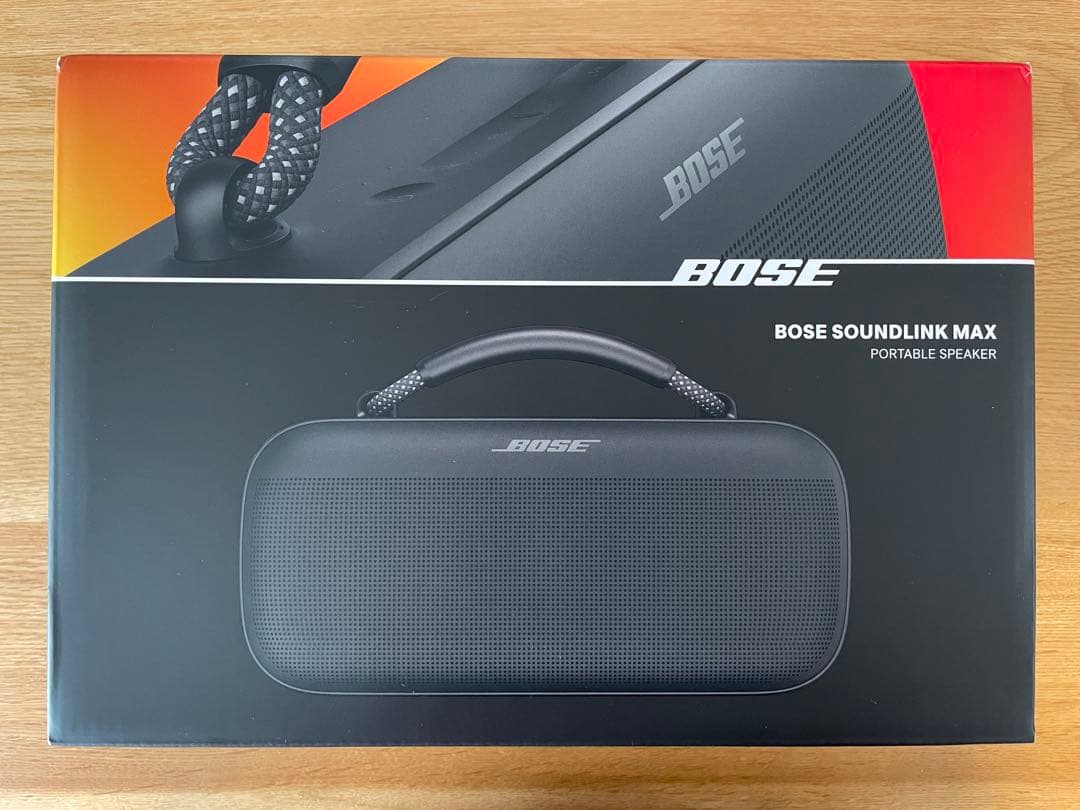 【新品未開封】Bose SoundLink Max ブラック