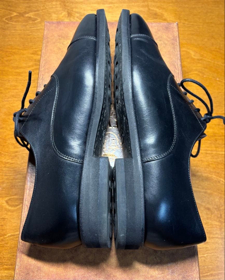 【えいPたん】Berwick 5224BCVI ストレートチップブラック