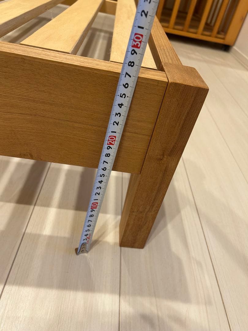 美品レーベン　ダブルベットフレーム