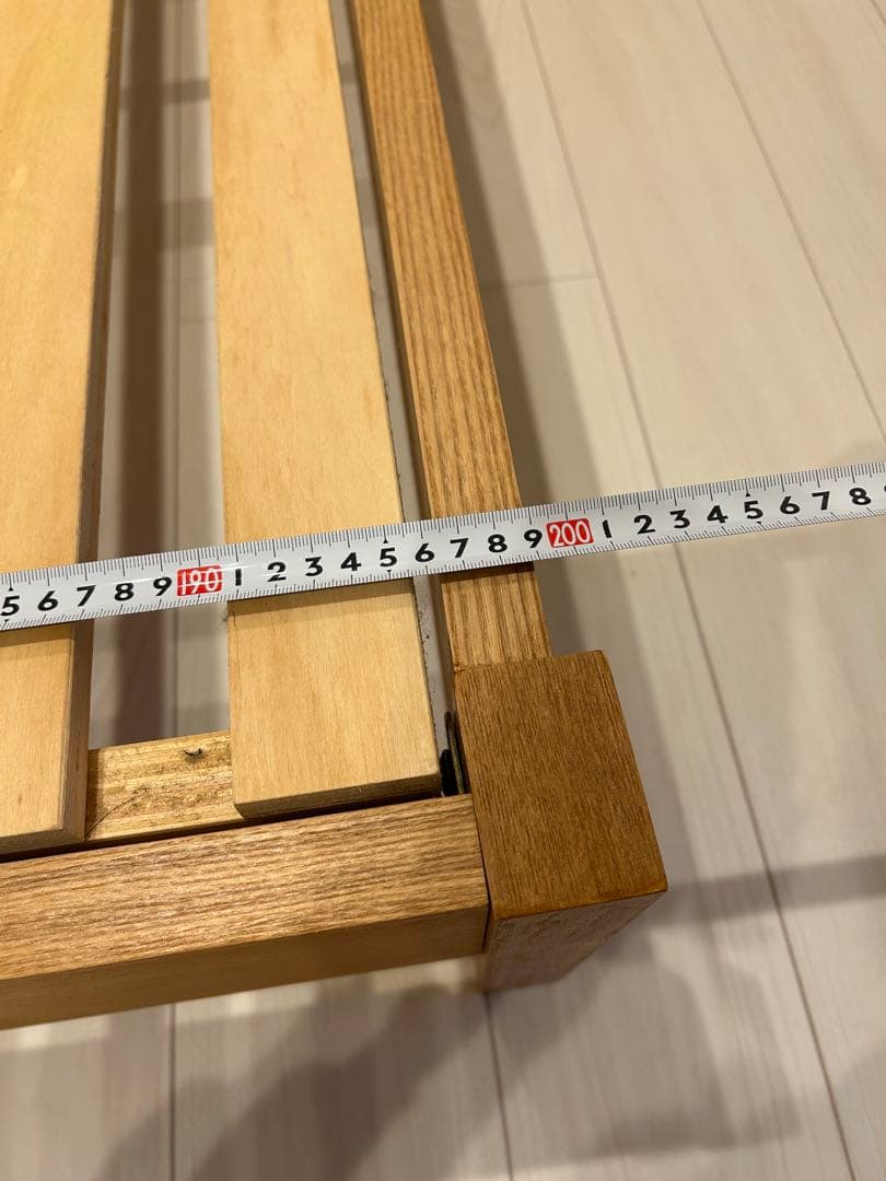 美品レーベン　ダブルベットフレーム