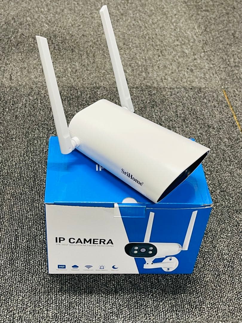 ワイヤレス防犯カメラ4台セット 10.1インチLCDモニター暗視撮影 H.265