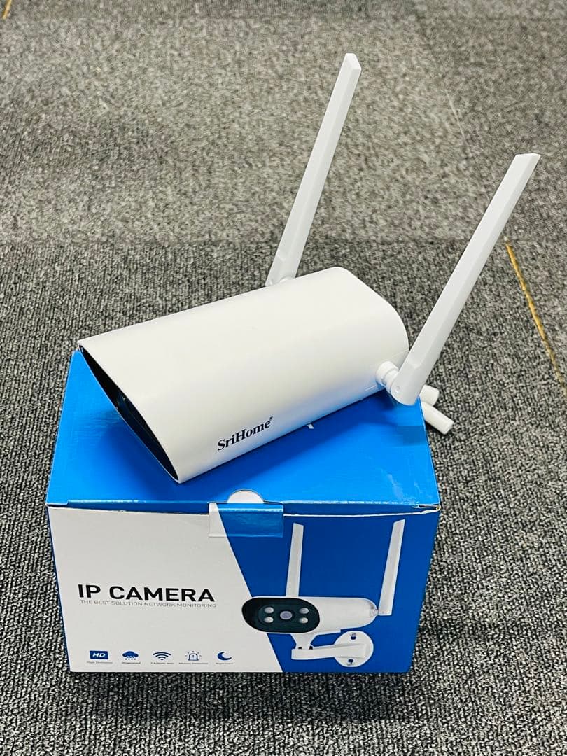 ワイヤレス防犯カメラ4台セット 10.1インチLCDモニター暗視撮影 H.265