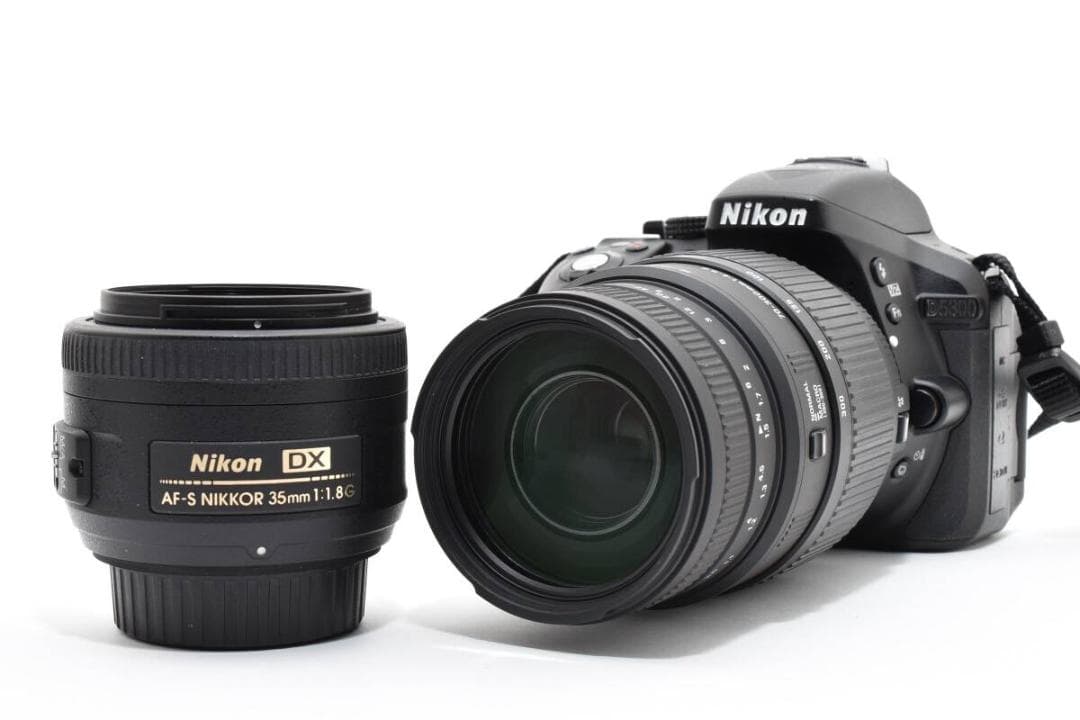 Nikon D5300 ダブルレンズ 初心者フルセット