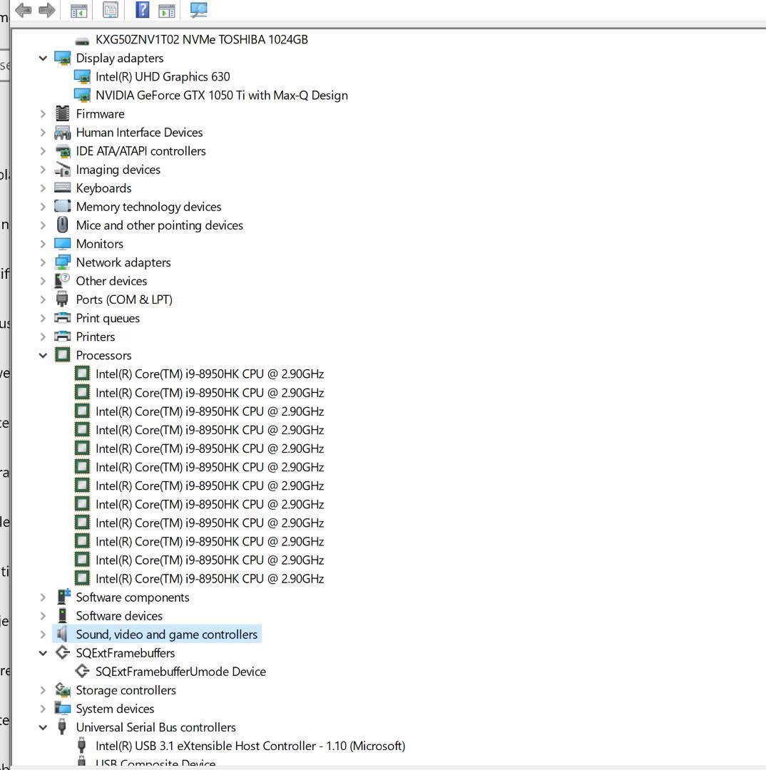 【ズイテエさん専用】XPS 9570 i9 32GB 1TB GTX1050mq