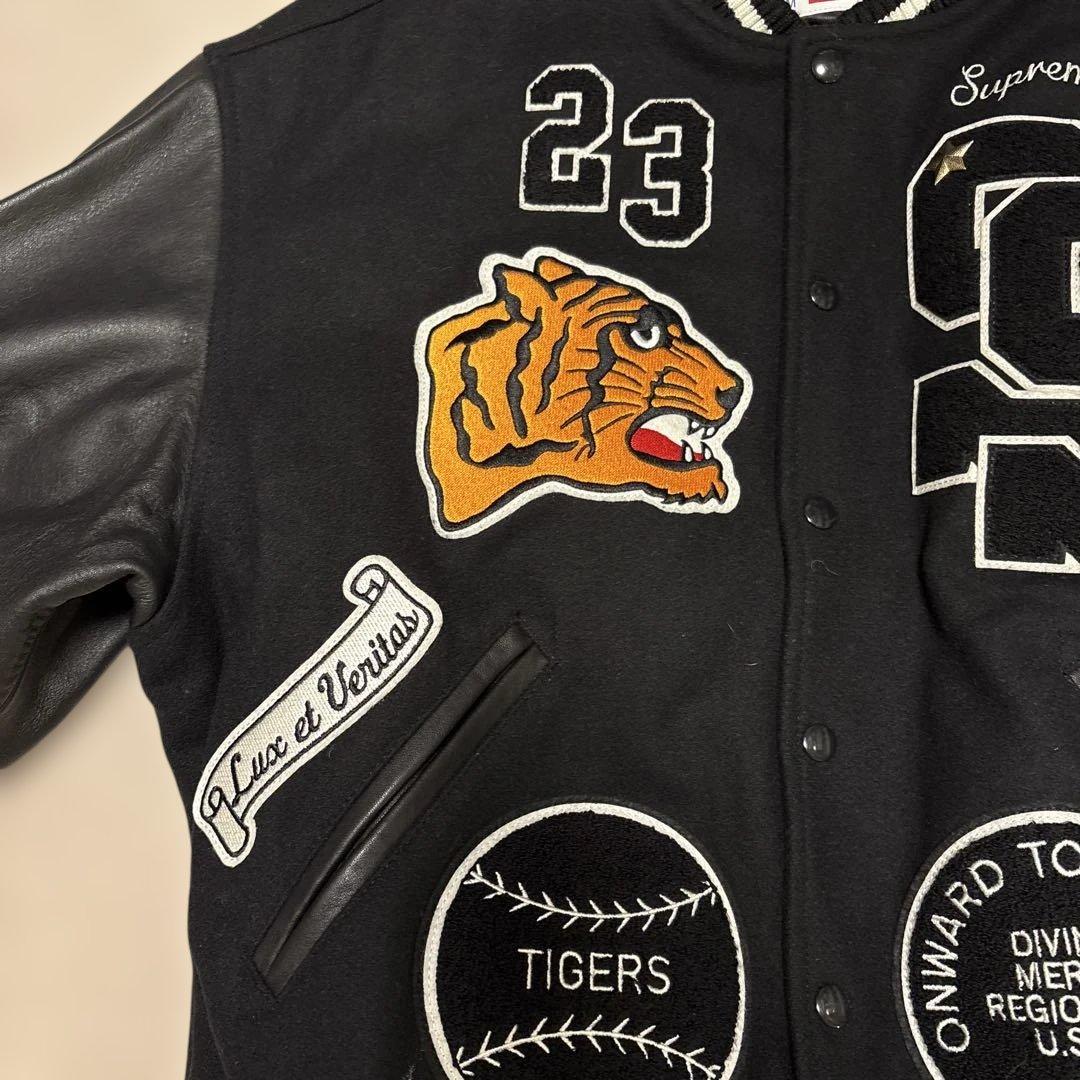 Supreme Tiger Varsity Jacket スタジャン シュプ