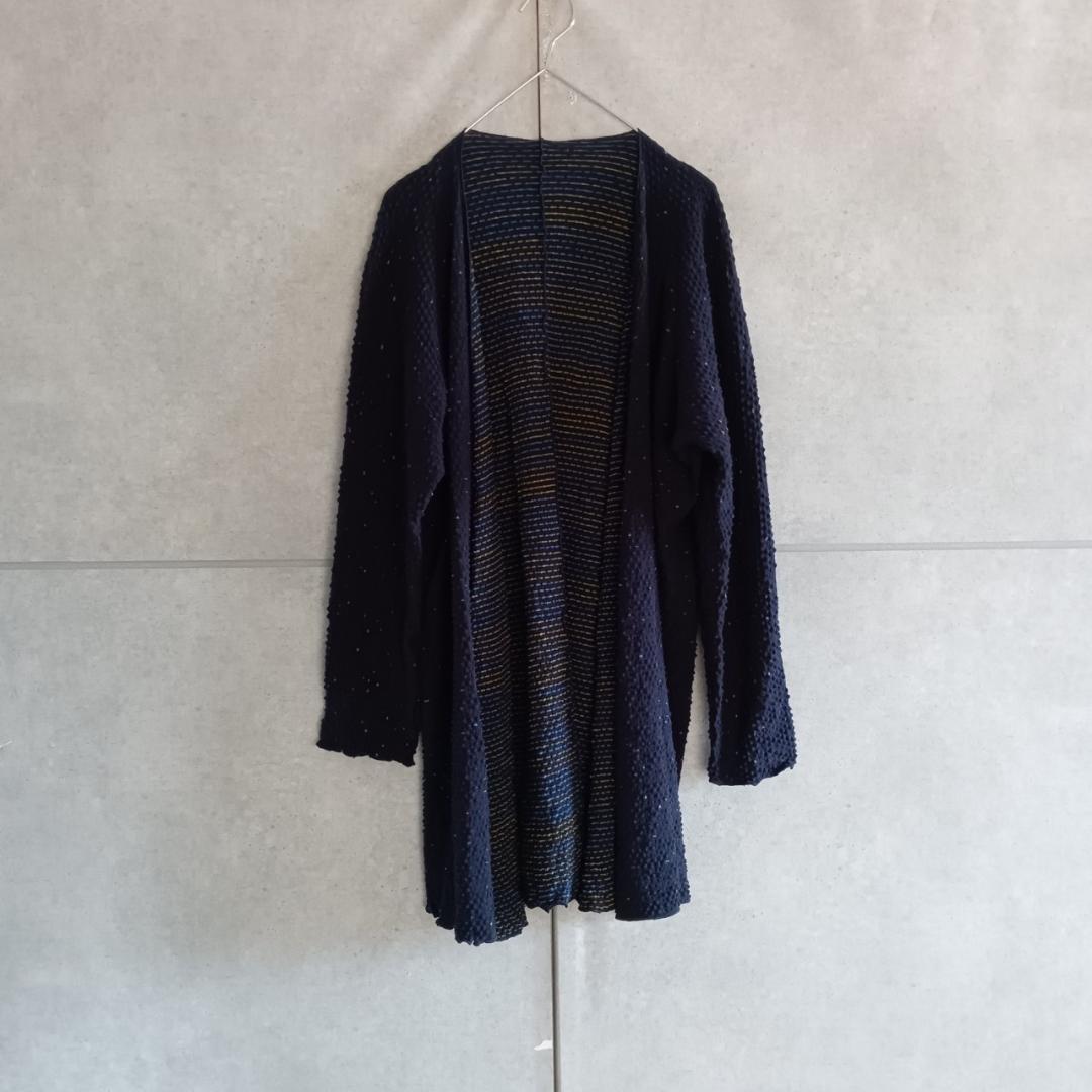 JURGEN LEHL ヨーガンレール コットンカーディガン　日本製 X4506