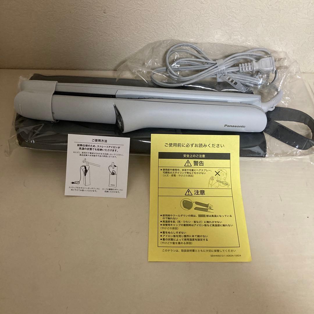 Panasonic ナノケア ストレートヘアアイロ（ミストグレー）専用耐熱収納付