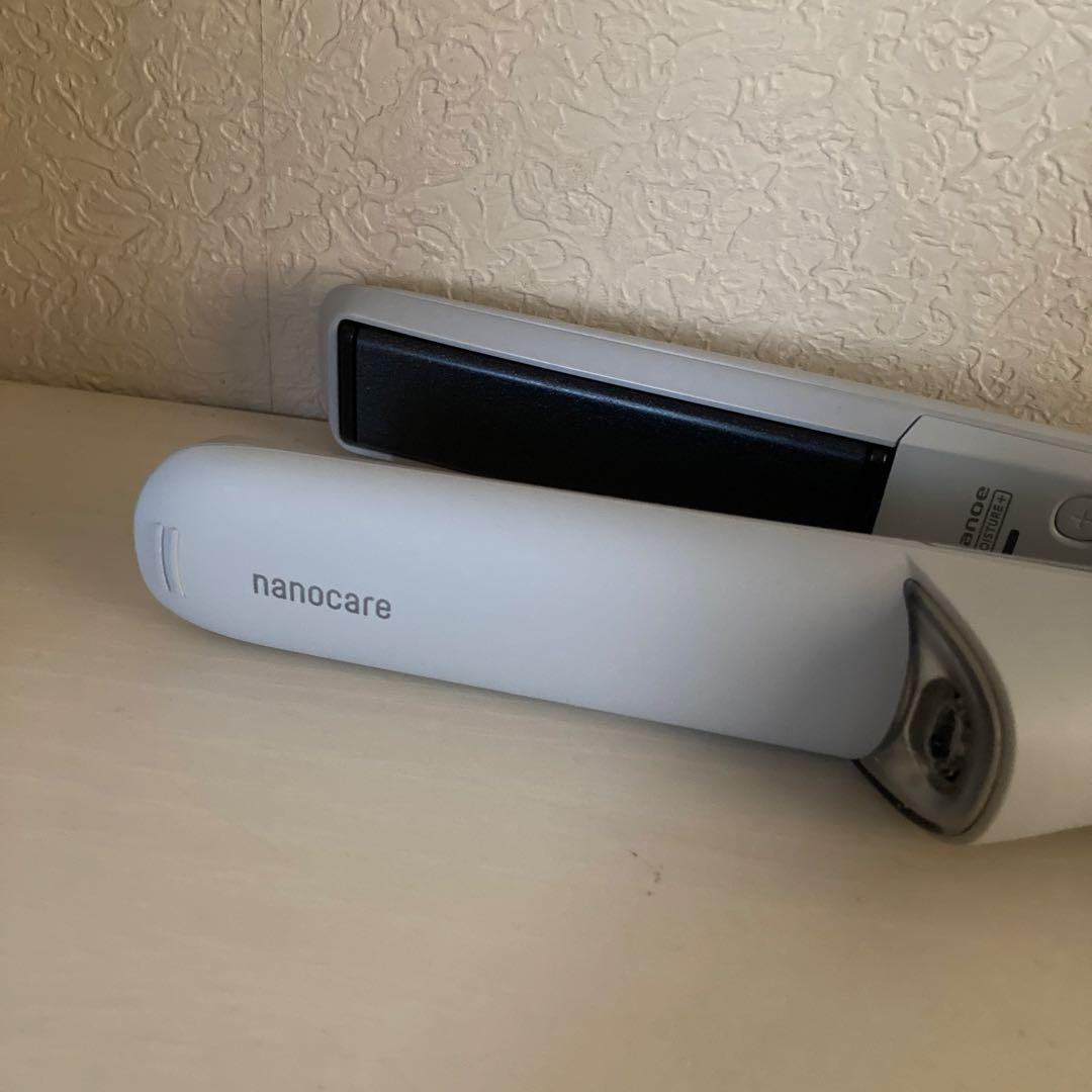 Panasonic ナノケア ストレートヘアアイロ（ミストグレー）専用耐熱収納付