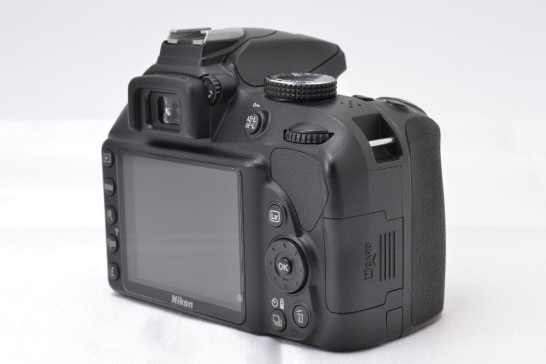 ■ 美品 ■ ニコン　Nikon D3400 レンズキット ≪S数3,063回≫
