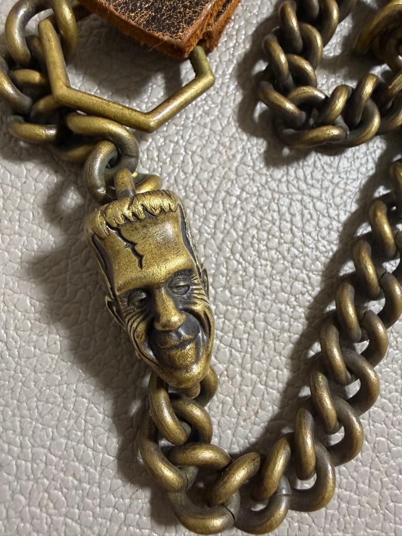 週末限定 WEIRDO フランケン ウォレットチェーン ブラス