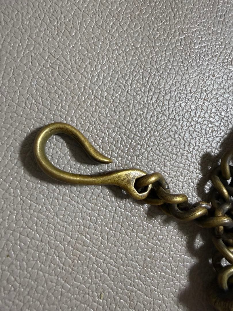 週末限定 WEIRDO フランケン ウォレットチェーン ブラス