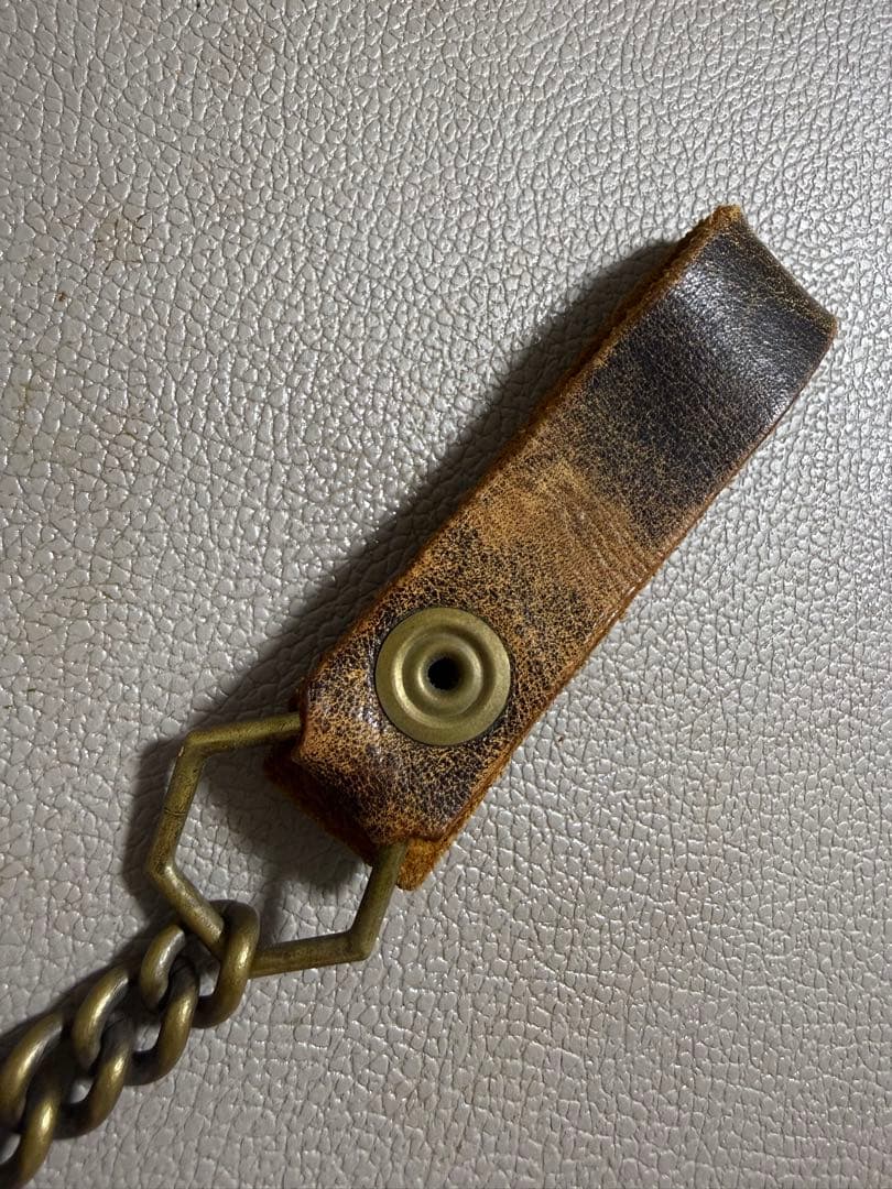 週末限定 WEIRDO フランケン ウォレットチェーン ブラス