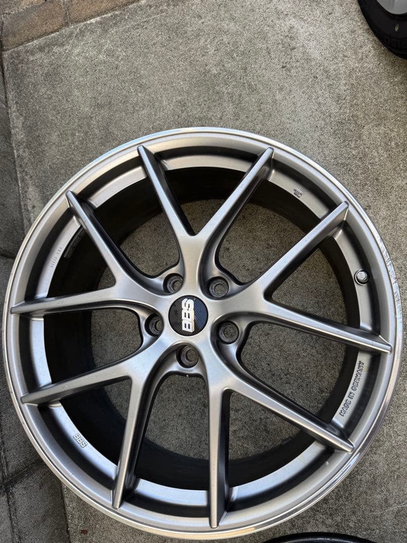 BBS 19インチ シルバーホイール
