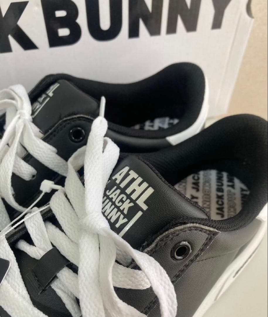 新品 パーリーゲイツ ジャックバニー スパイクレスシューズ 黒 26.5cm