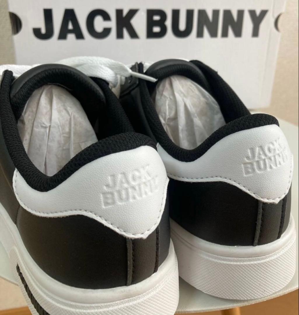 新品 パーリーゲイツ ジャックバニー スパイクレスシューズ 黒 26.5cm