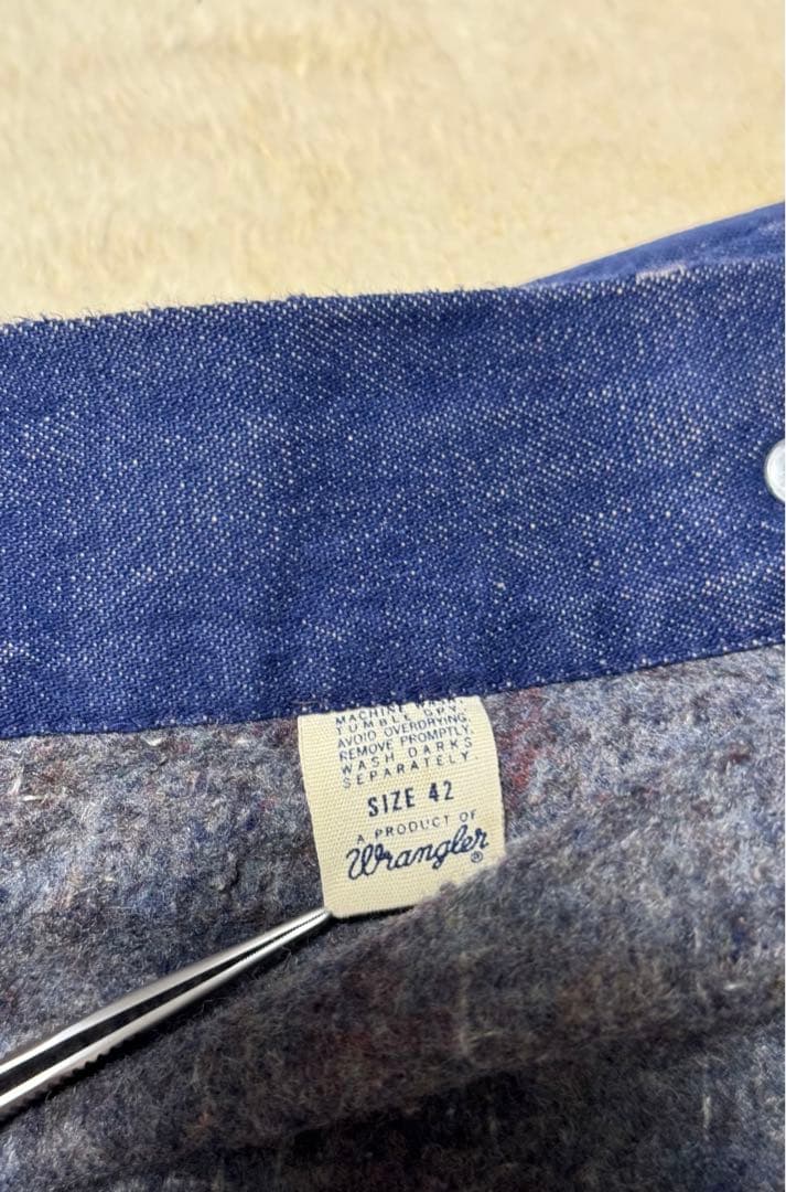 e*y様 ヴィンテージWrangler70s80sデニムカバーオール雰囲気系ボロ