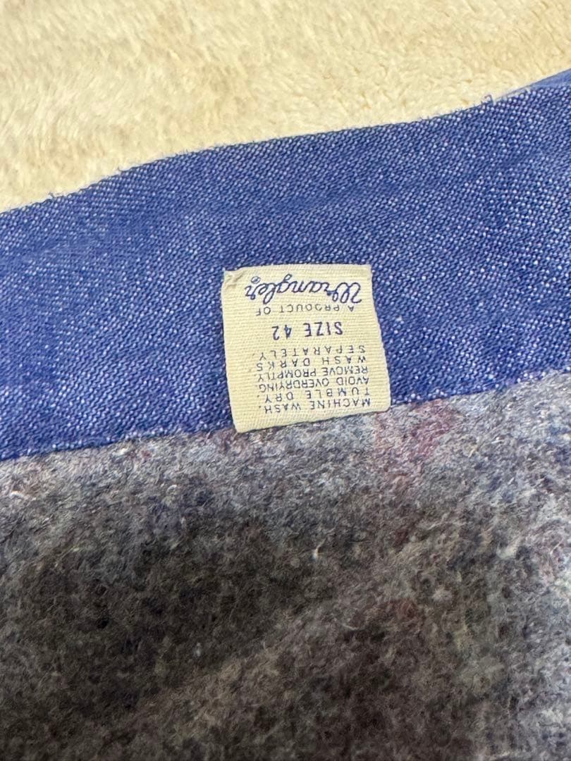 e*y様 ヴィンテージWrangler70s80sデニムカバーオール雰囲気系ボロ