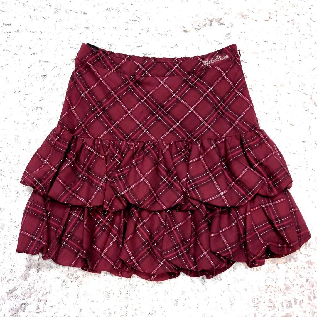 メゾピアノ フォーマル セットアップ 160 Lサイズ 卒服 美品