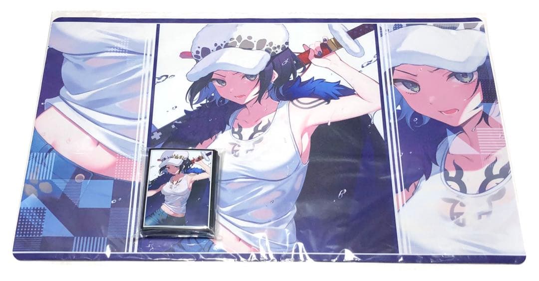 トラファルガーロー スリーブ プレイマット セット ワンピース トラ子 gg