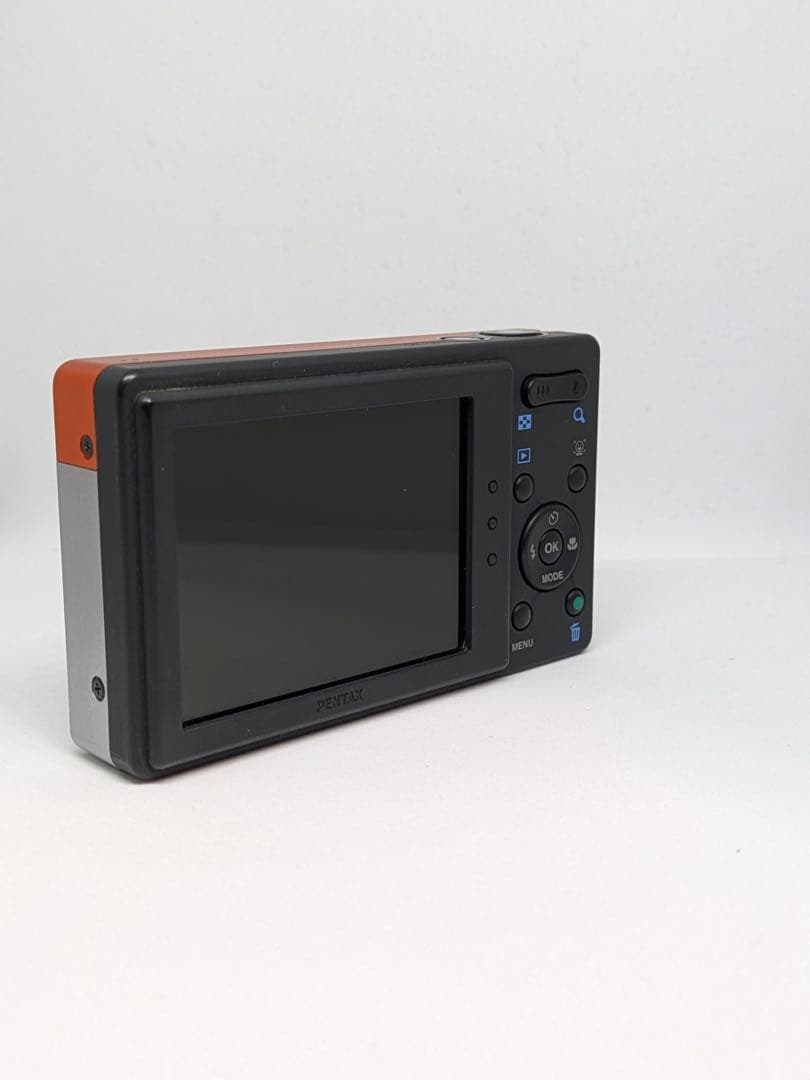 【作例あり】PENTAX Optio H90 オレンジ シルバー