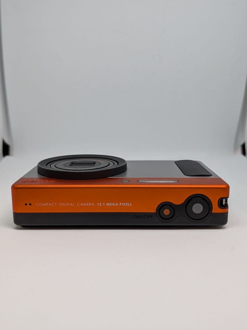 【作例あり】PENTAX Optio H90 オレンジ シルバー