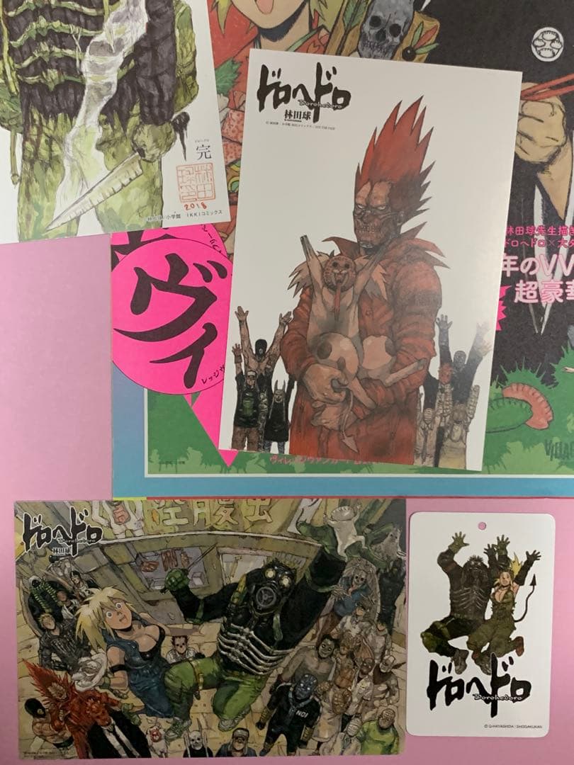 e*o様 ドロヘドロ　オールスター名鑑　特典ポストカード　ヴィレヴァンフリーペー