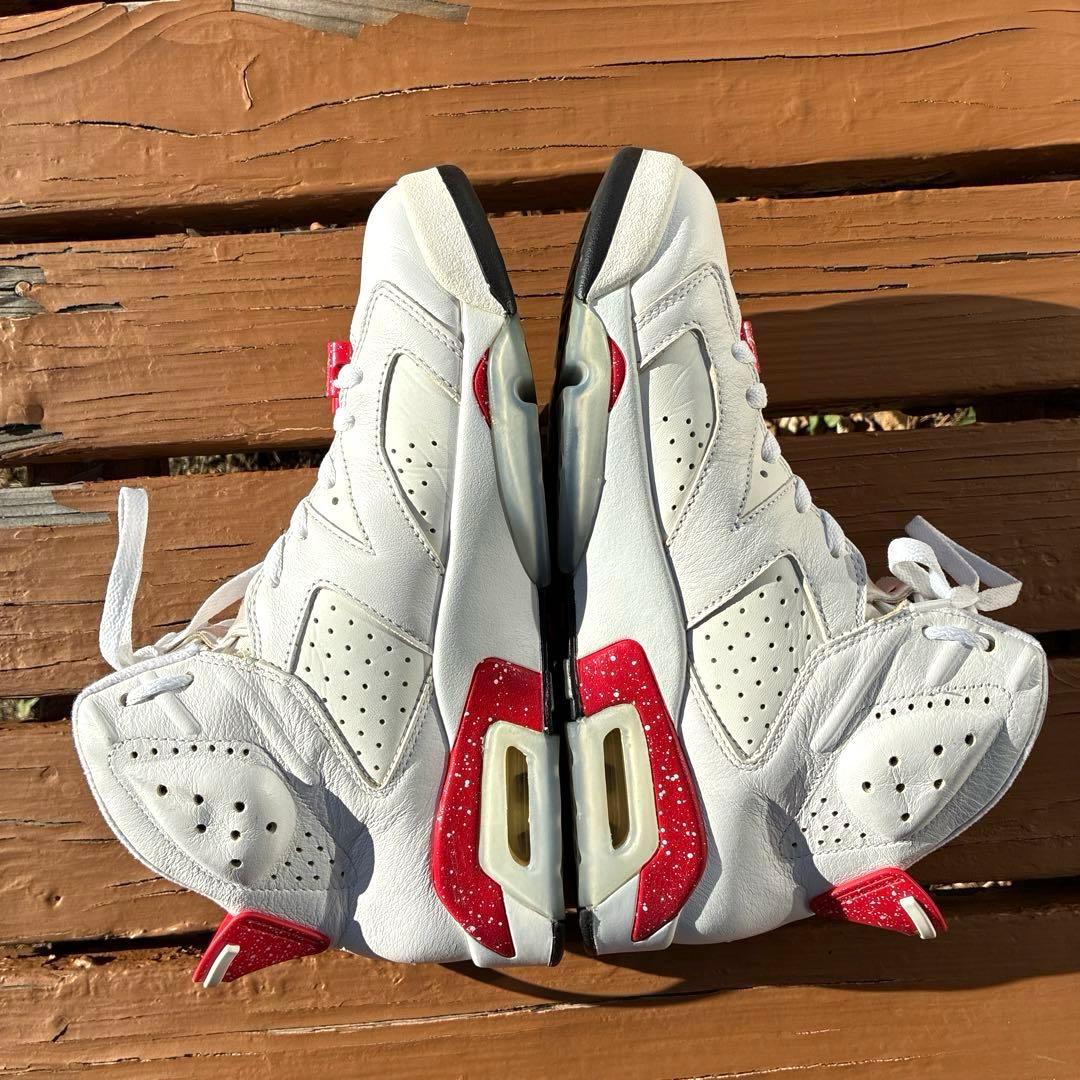 【箱・替紐付】エアジョーダン6 26.5 / ユニバーシティレッド オレオ