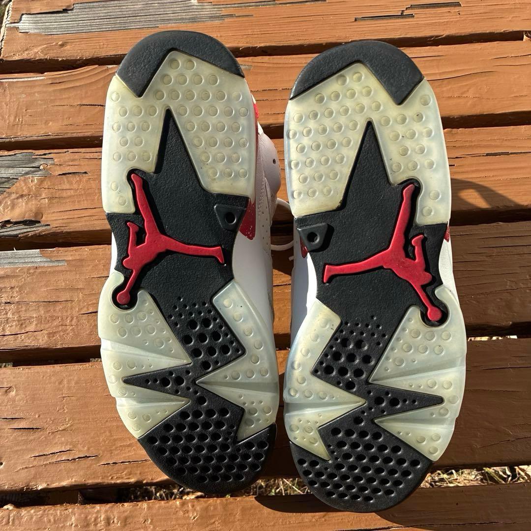 【箱・替紐付】エアジョーダン6 26.5 / ユニバーシティレッド オレオ