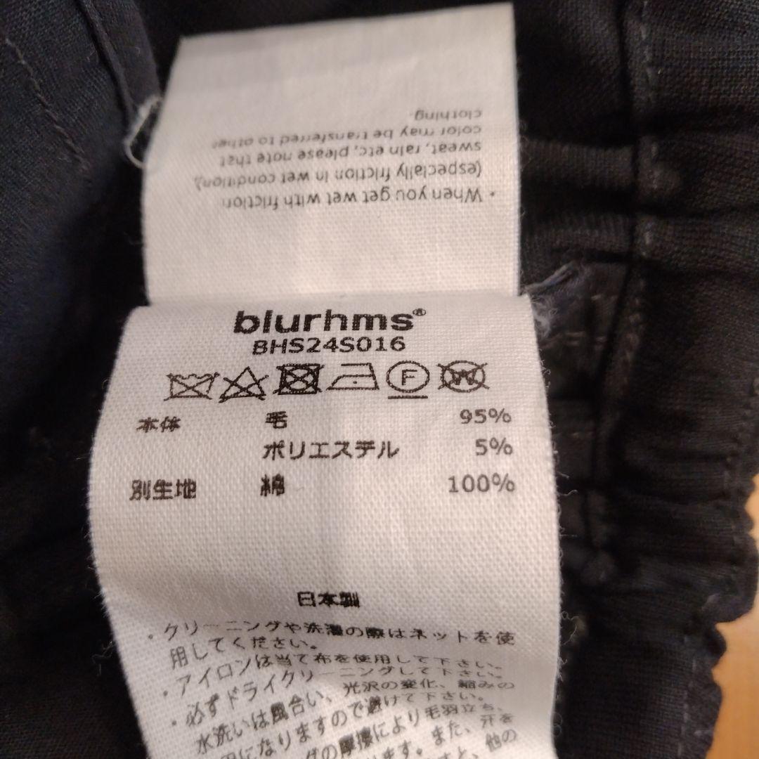 パンツ Wool Voile Side Seamless Slacks/blurhms