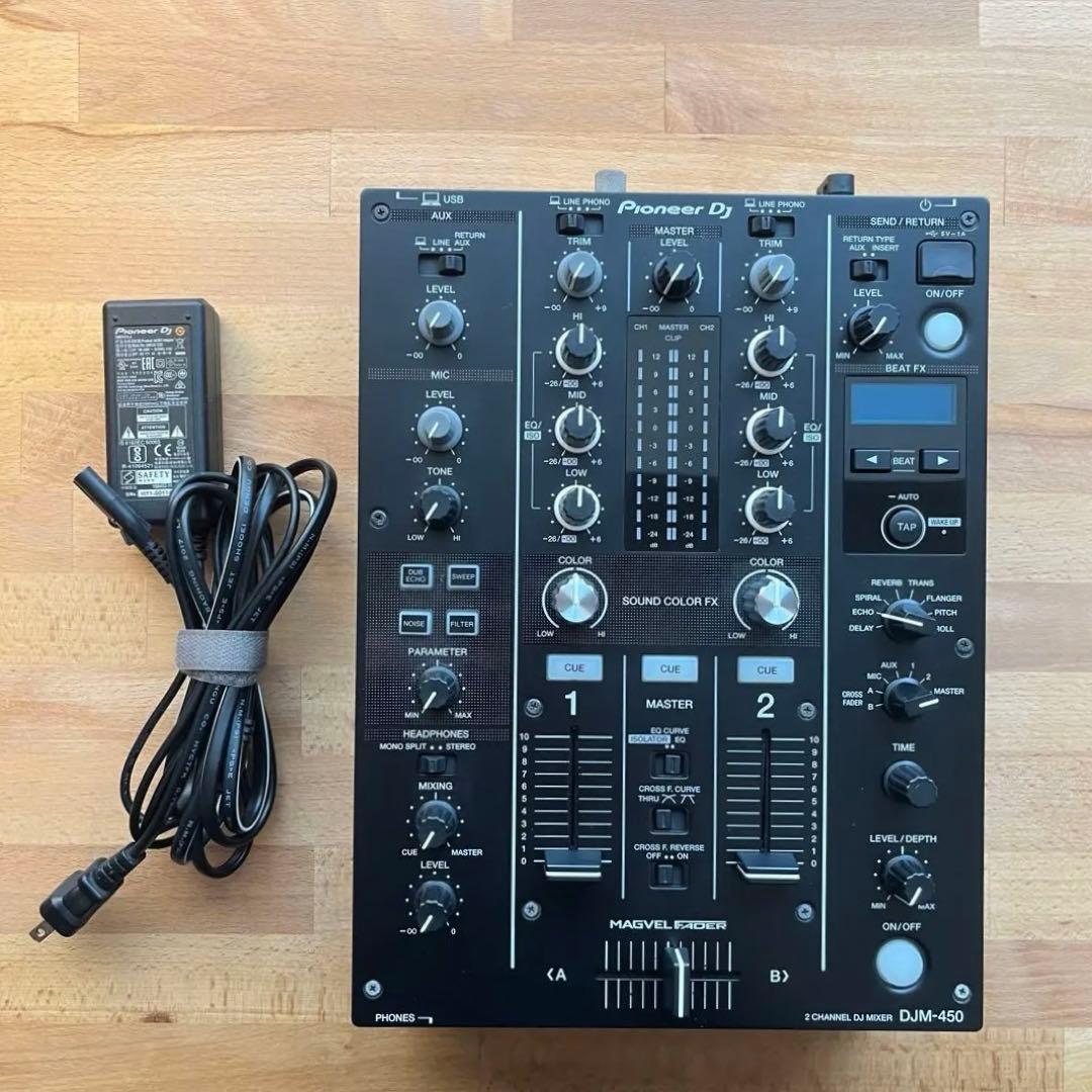 Pioneer DJ DJM-450 2チャンネルミキサー