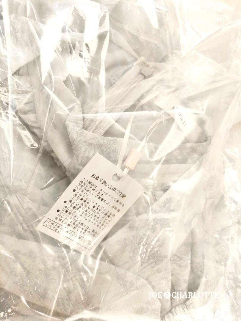 ダーリッチ darich トワルドジュイシフォンフリルミニワンピース SAX F