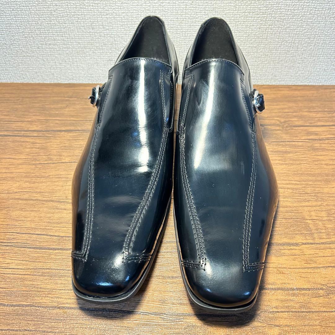 【未使用級】KATHARINE HAMNETT ブラック エナメル 26.0cm